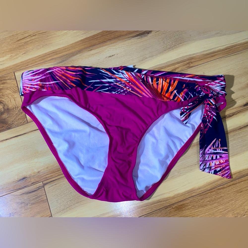 Alex Marie  NWT Side Tie Bikini Bottom Sz 16